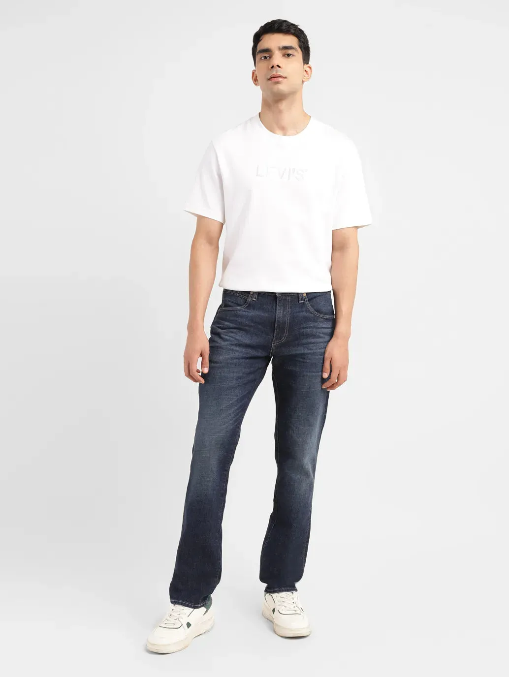 Men's 511 Dark Indigo Slim Fit Mid Rise Jeans