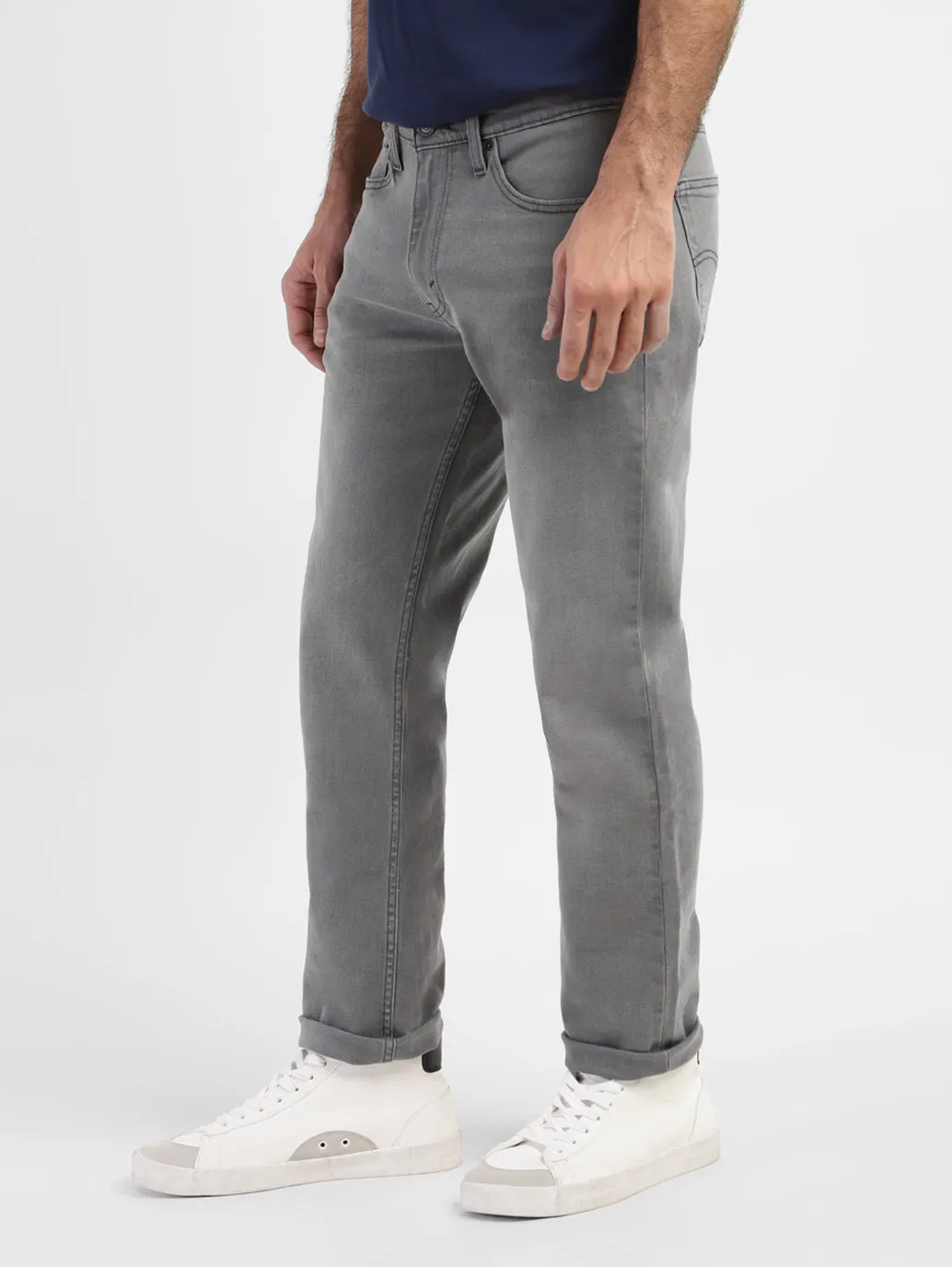 Men's 511 Grey Slim Fit Mid Rise Jeans