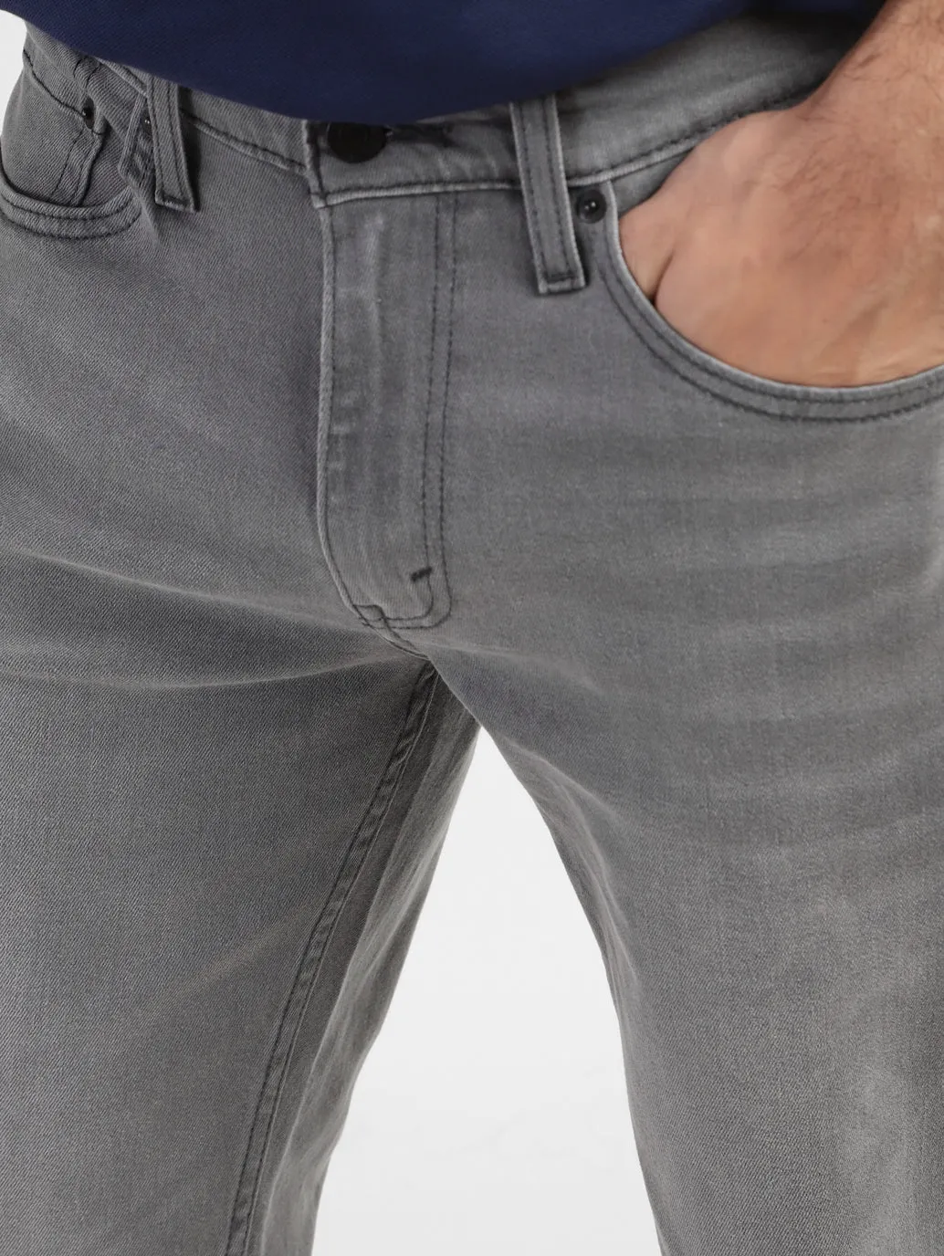 Men's 511 Grey Slim Fit Mid Rise Jeans