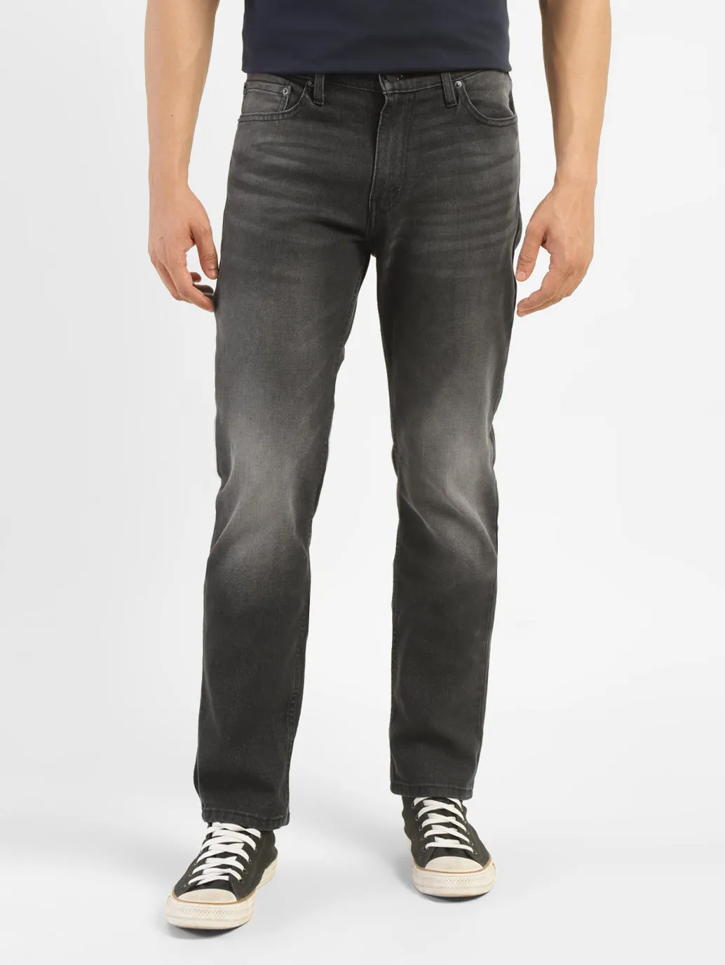 Men's 511 Grey Slim Fit Mid Rise Jeans