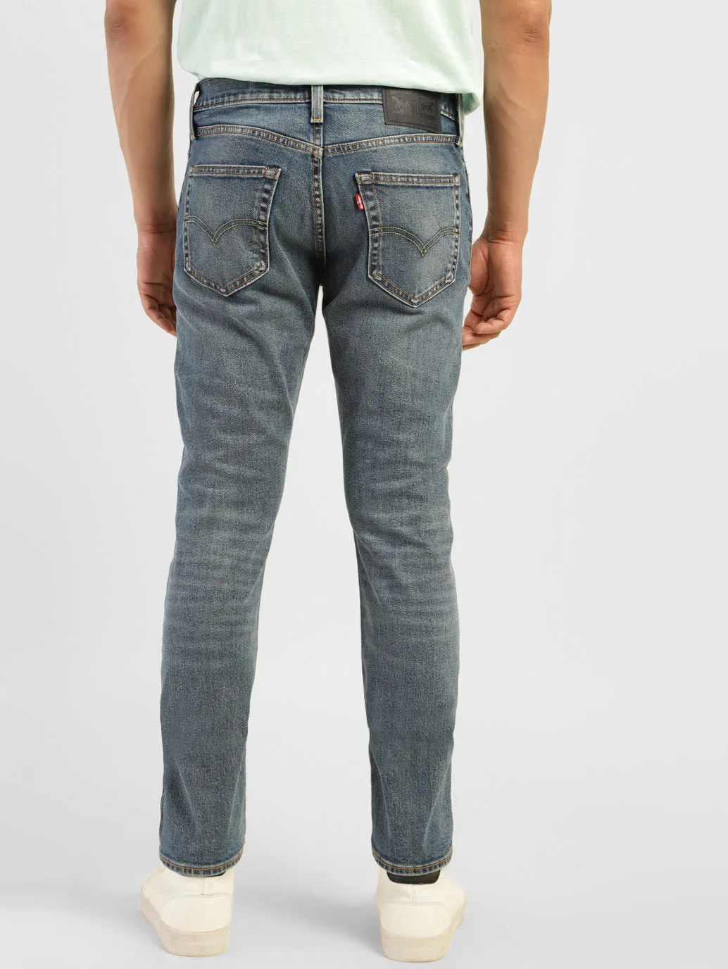 Men's 511 Indigo Slim Fit Mid Rise Jeans