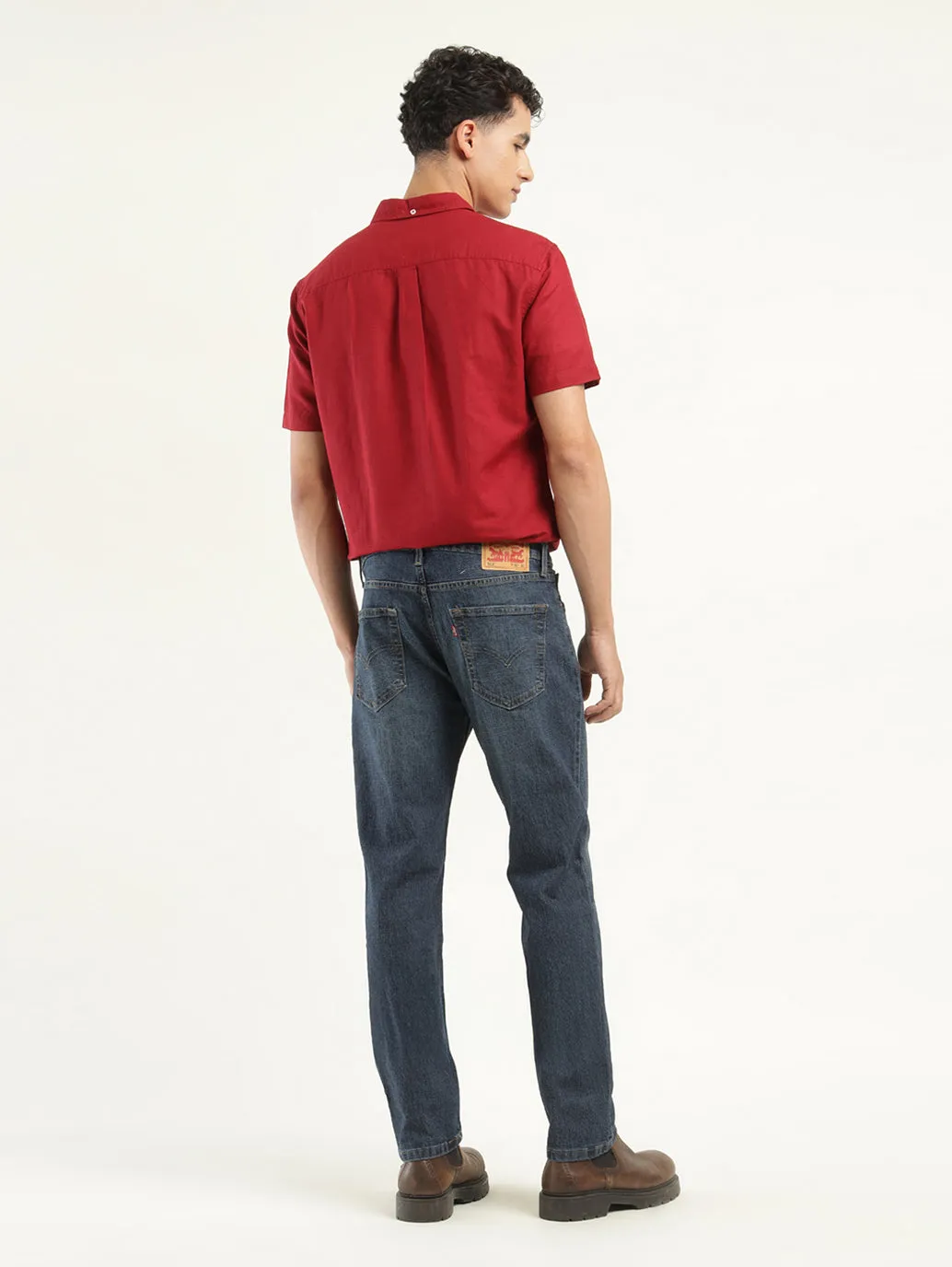 Men's 511 Indigo Slim Fit Mid Rise Jeans