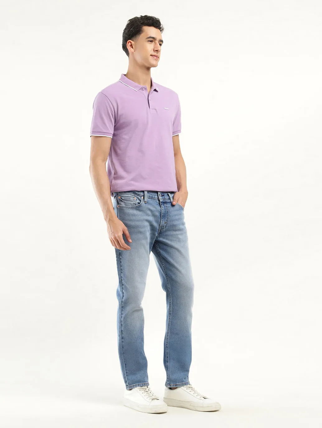 Men's 511 Indigo Slim Fit Mid Rise Jeans