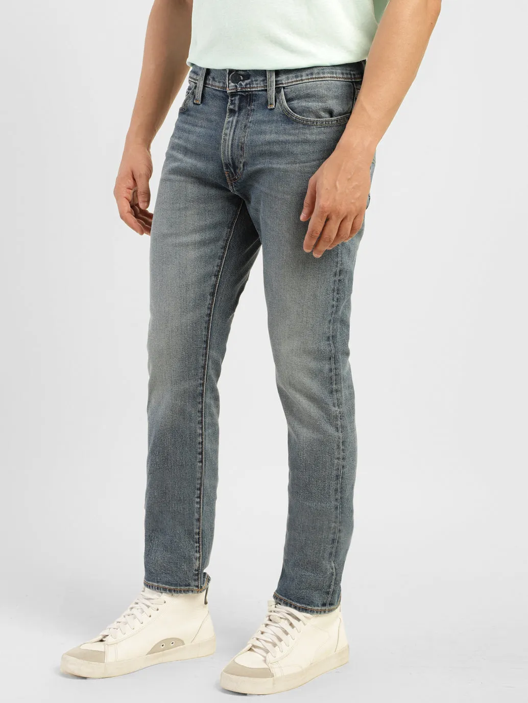 Men's 511 Indigo Slim Fit Mid Rise Jeans