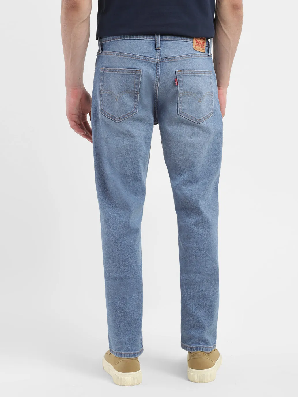 Men's 511 Light Blue Slim Fit Mid Rise Jeans