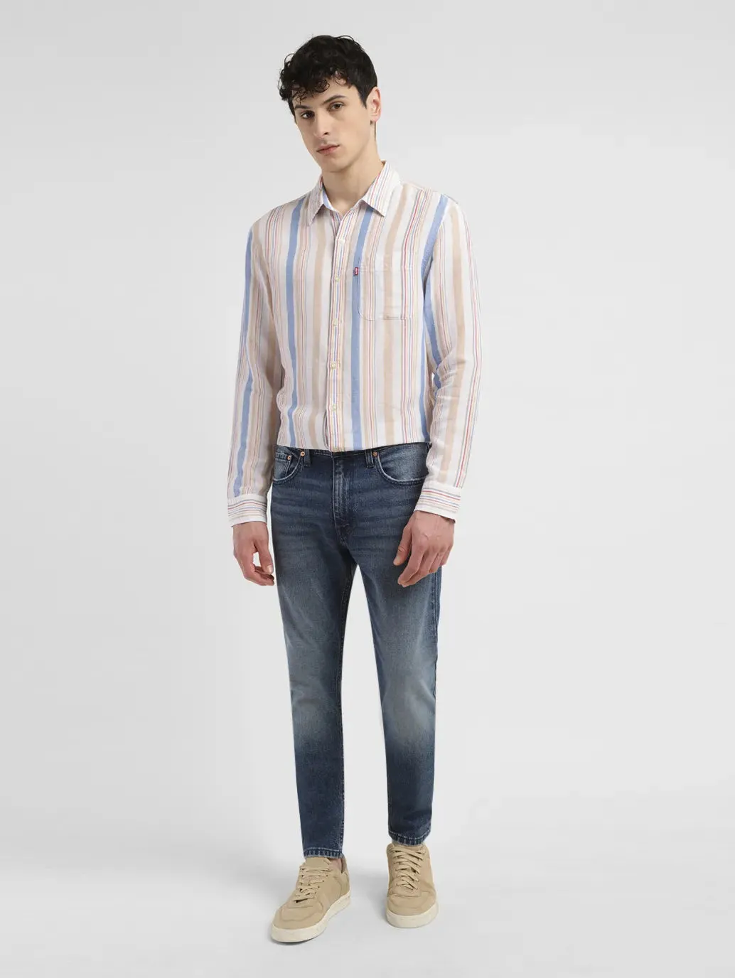 Men's 511 Mid Indigo Slim Fit Mid Rise Jeans