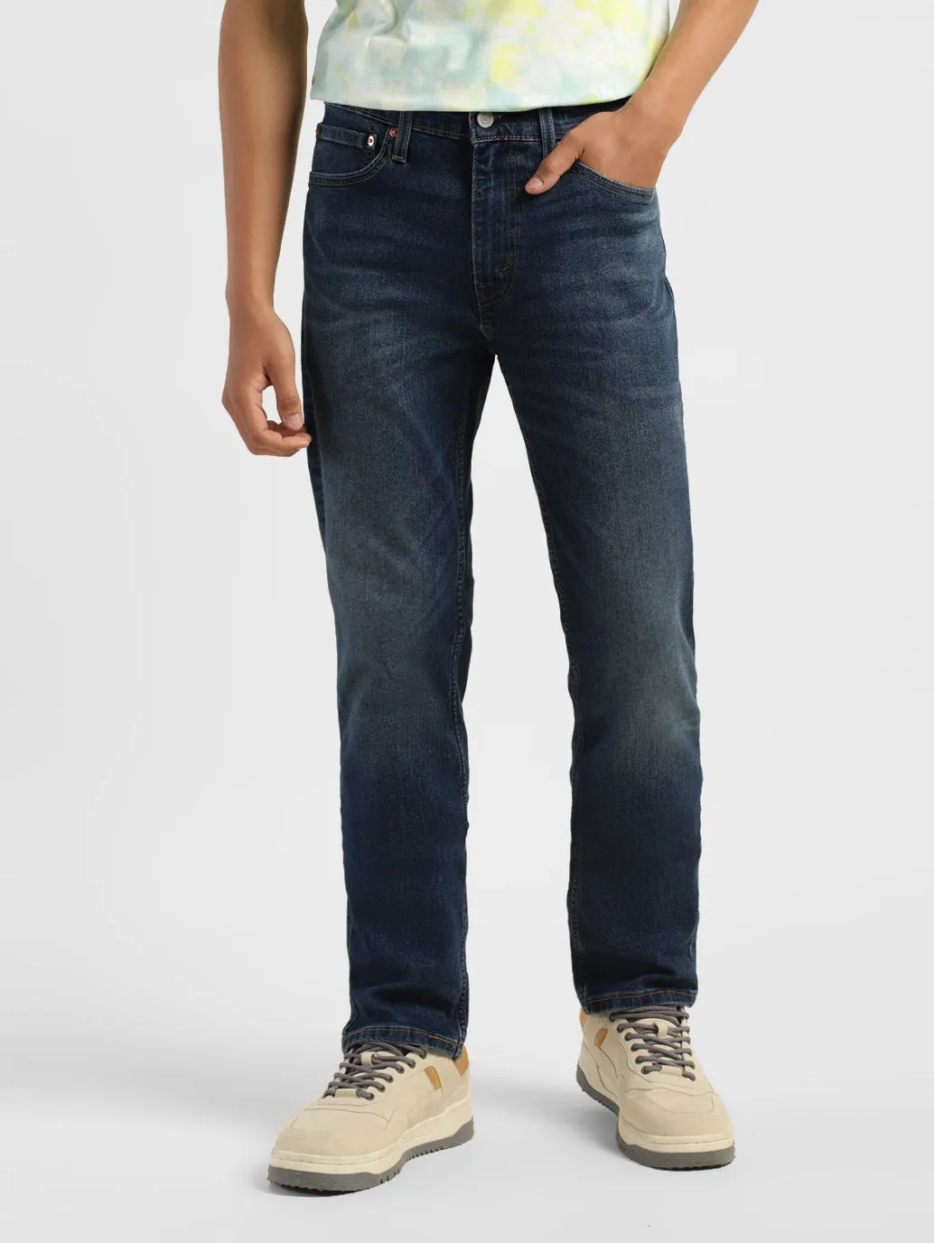 Men's 511 Mid Indigo Slim Fit Mid Rise Jeans