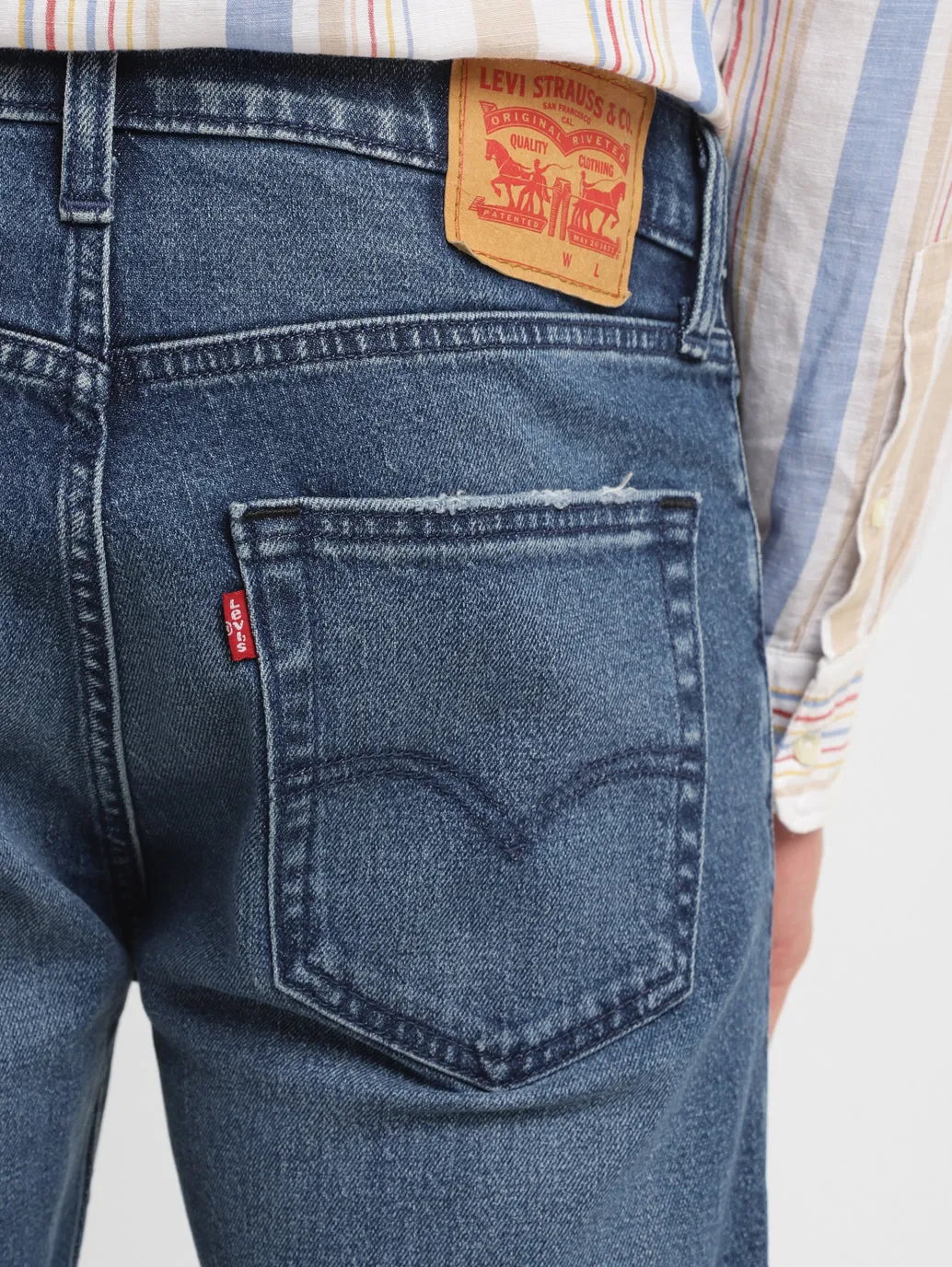 Men's 511 Mid Indigo Slim Fit Mid Rise Jeans
