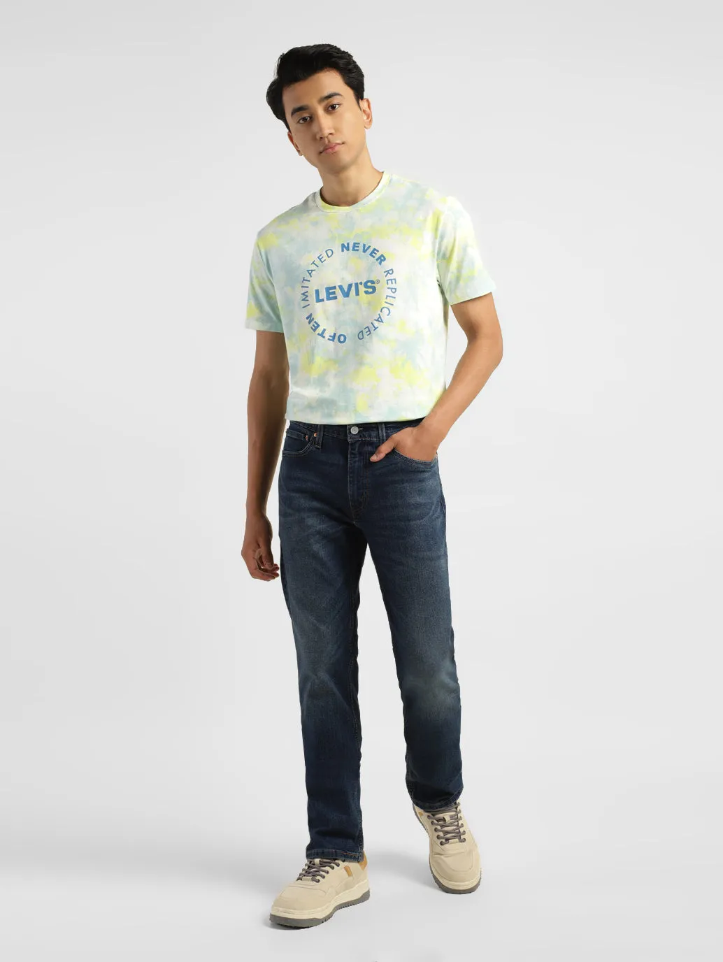 Men's 511 Mid Indigo Slim Fit Mid Rise Jeans