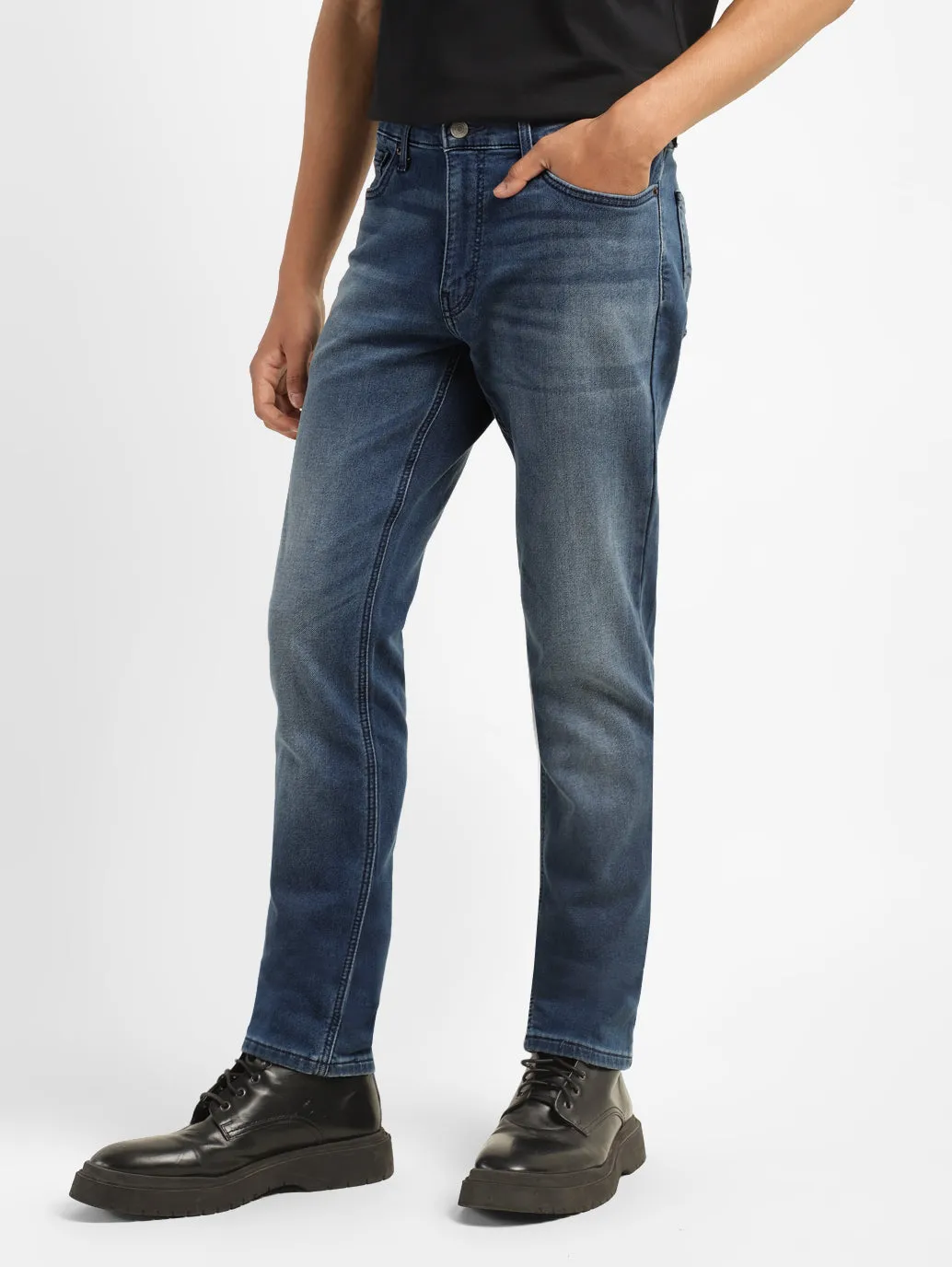 Men's 511 Mid Indigo Slim Fit Mid Rise Jeans