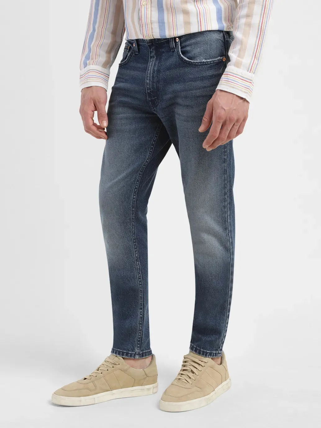 Men's 511 Mid Indigo Slim Fit Mid Rise Jeans