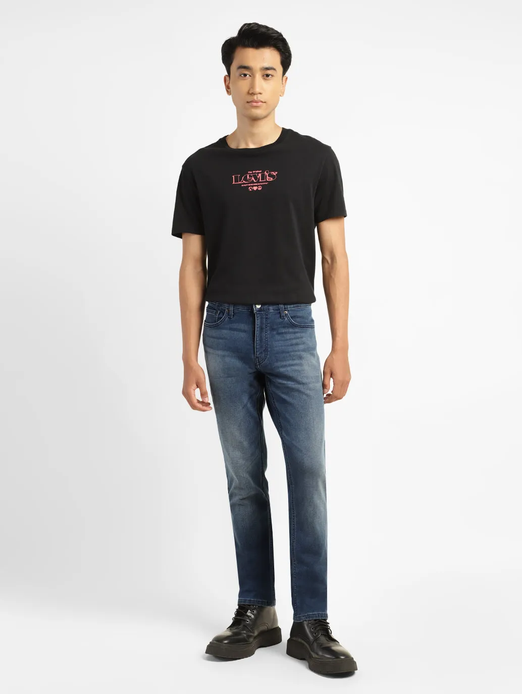 Men's 511 Mid Indigo Slim Fit Mid Rise Jeans