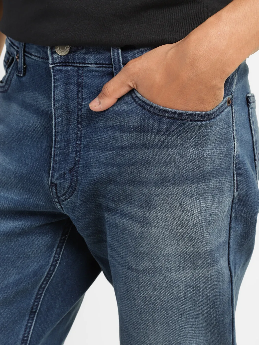 Men's 511 Mid Indigo Slim Fit Mid Rise Jeans