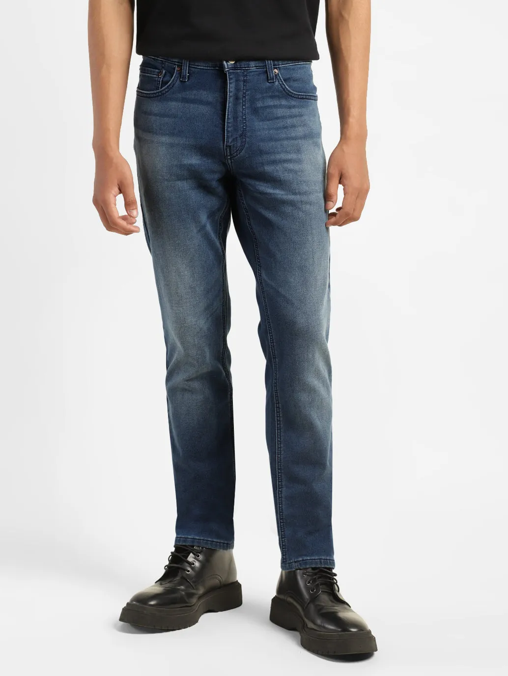 Men's 511 Mid Indigo Slim Fit Mid Rise Jeans