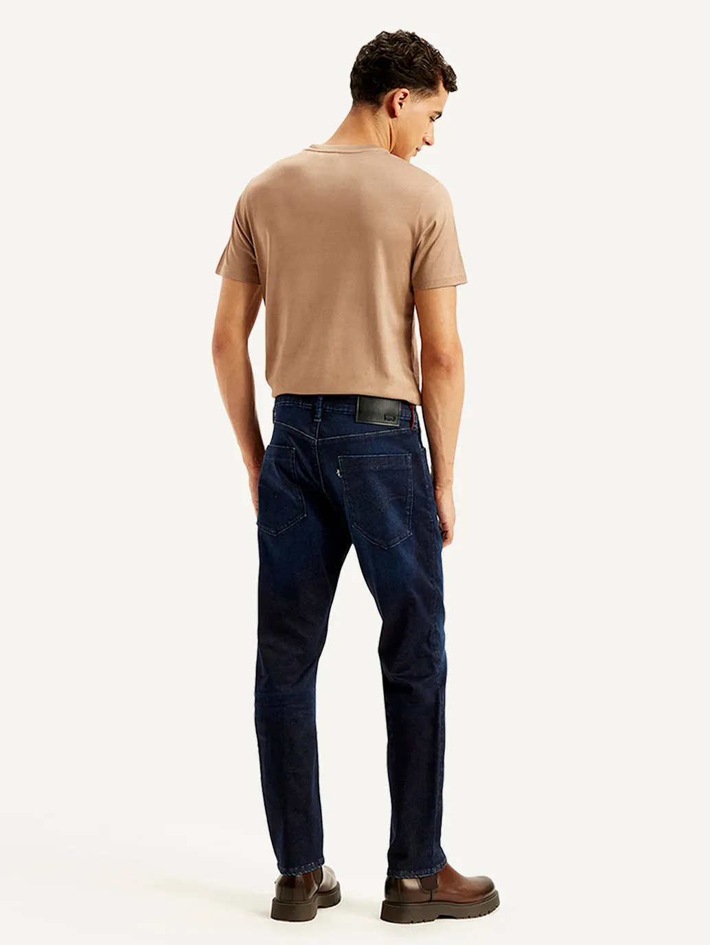 Men's 511 Navy Blue Slim Fit Mid Rise Jeans