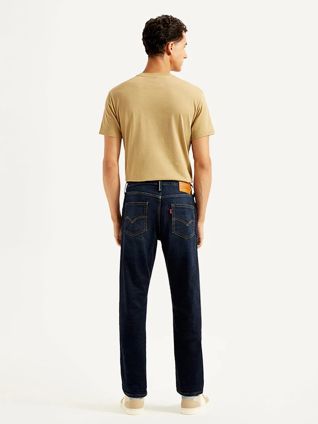 Men's 511 Navy Blue Slim Fit Mid Rise Jeans
