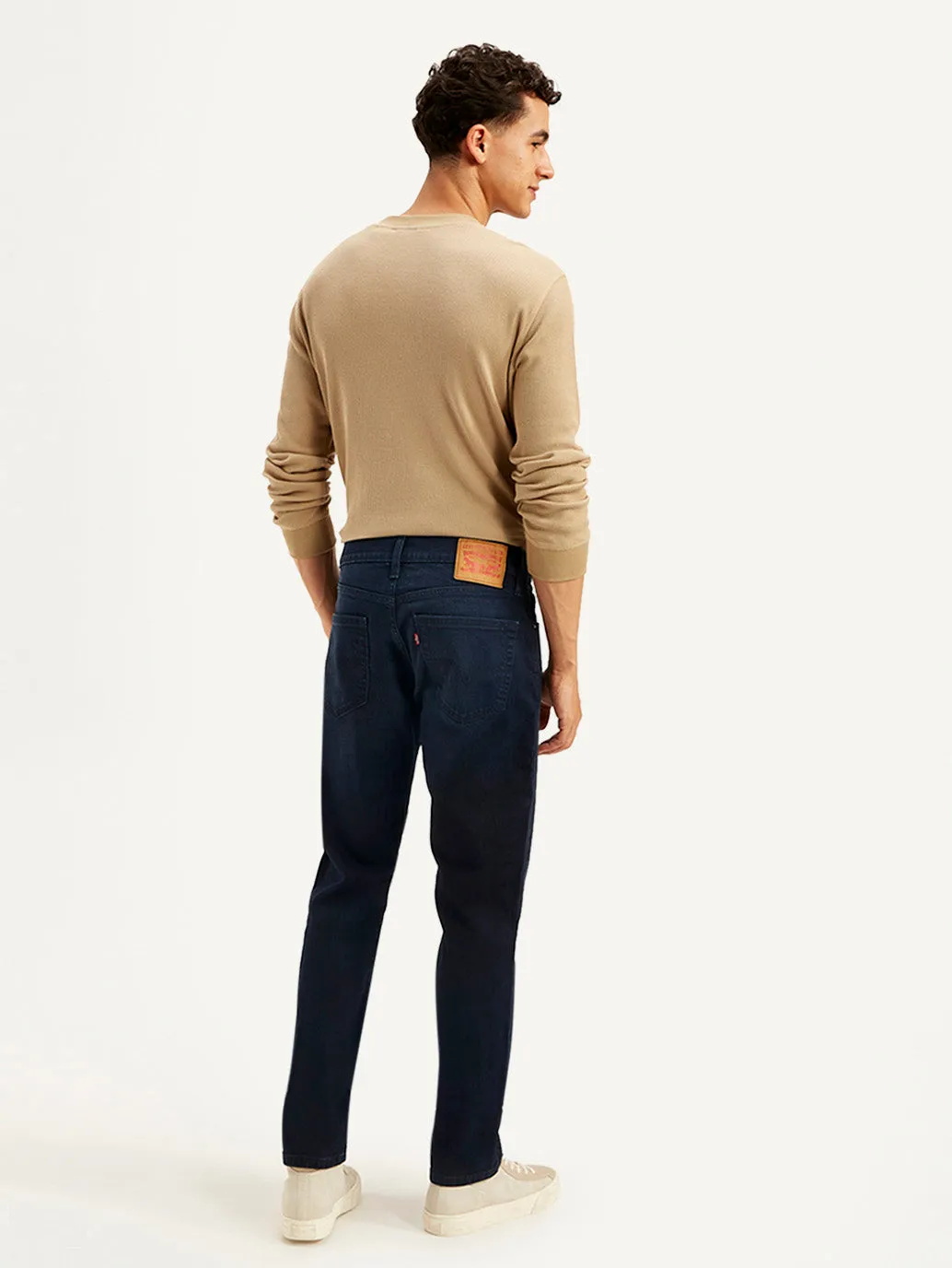 Men's 511 Navy Blue Slim Fit Mid Rise Jeans