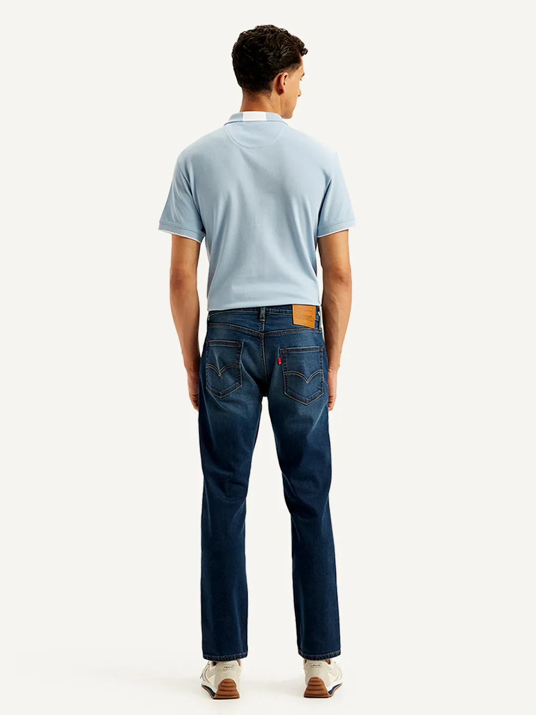 Men's 511 Navy Blue Slim Fit Mid Rise Jeans