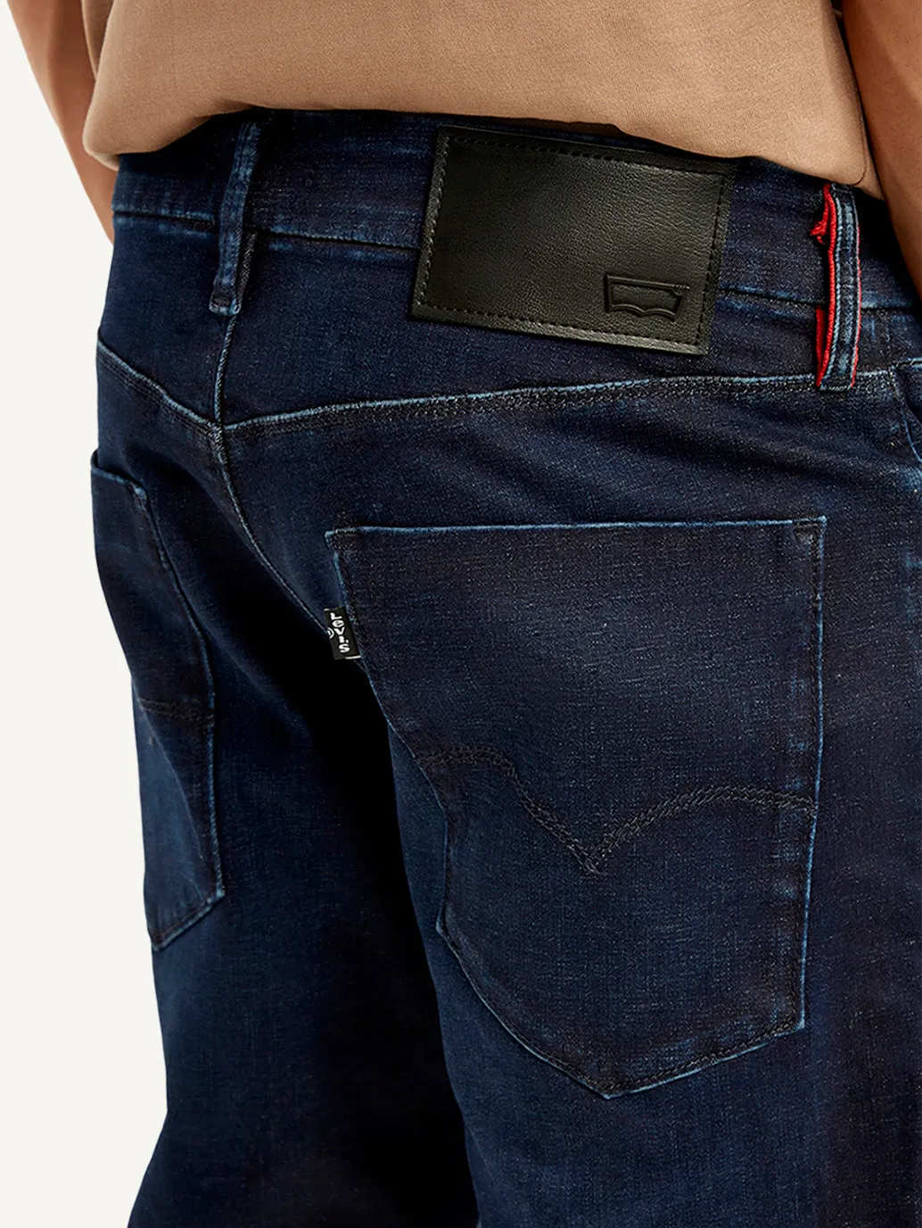 Men's 511 Navy Blue Slim Fit Mid Rise Jeans