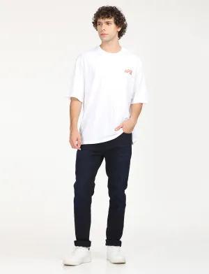 Men's 511 Navy Blue Slim Fit Mid Rise Jeans