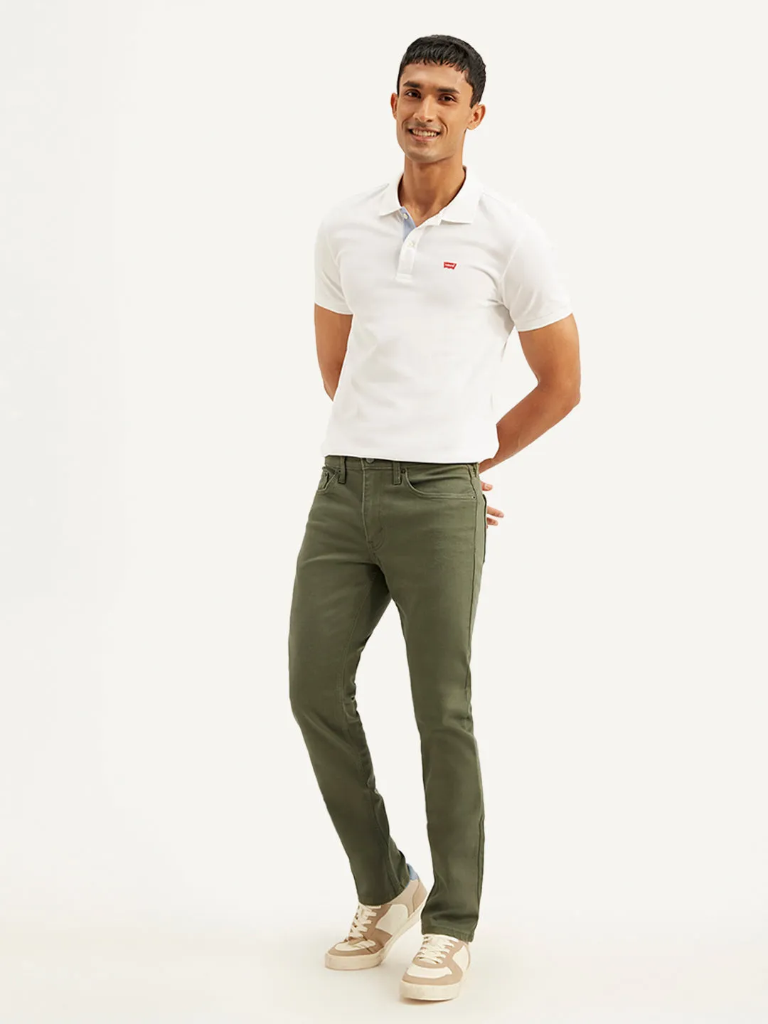 Men's 511 Slim Fit Olive Jeans