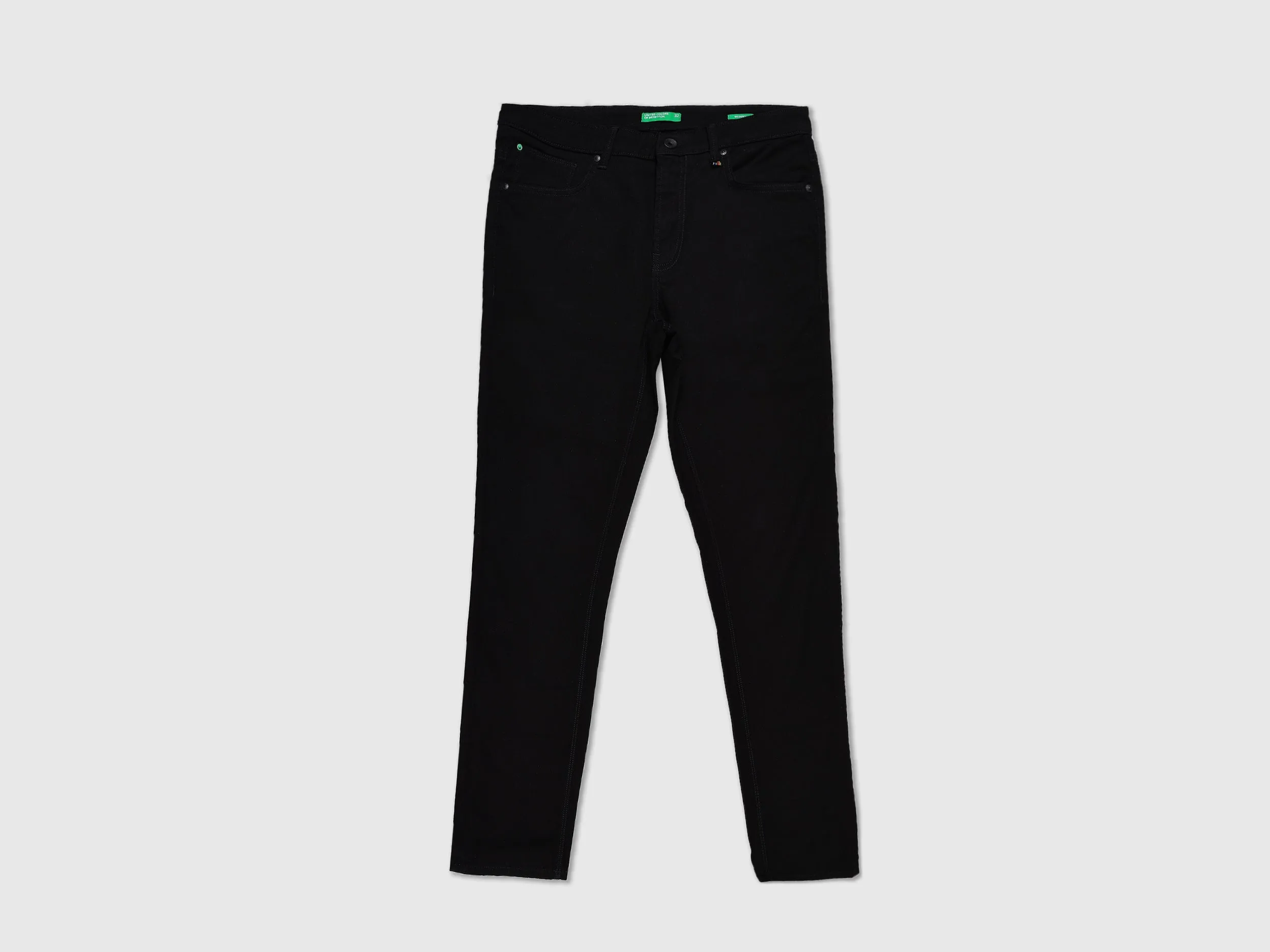 Mens Skinny Fit Solid Jeans