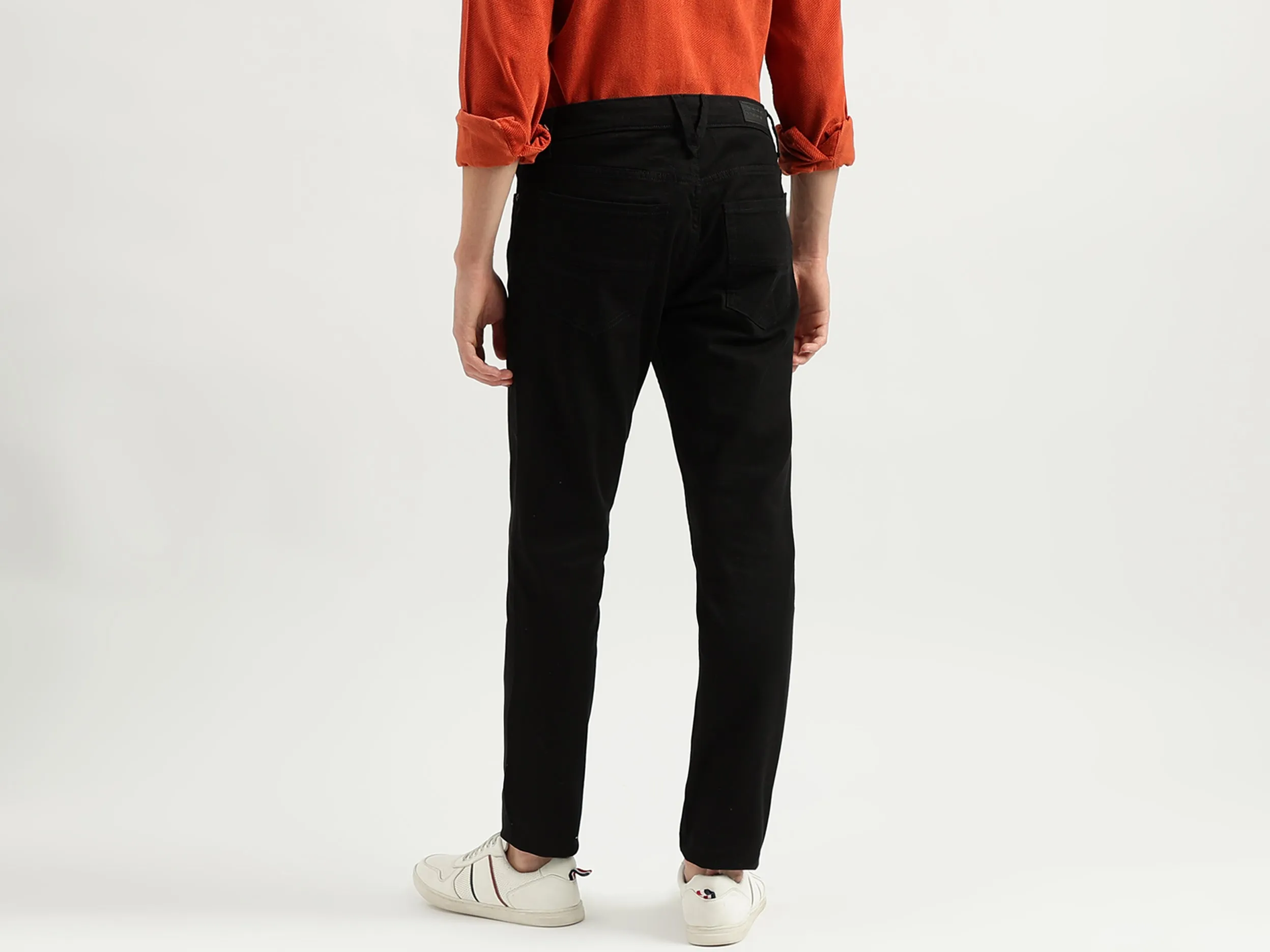 Men's Solid Skinny Fit Jeans