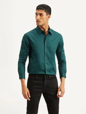 Men's Solid Slim Fit Shirt