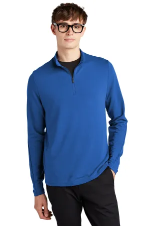 Mercer Mettle Stretch 1/4-Zip Pullover MM3010 Blue Note