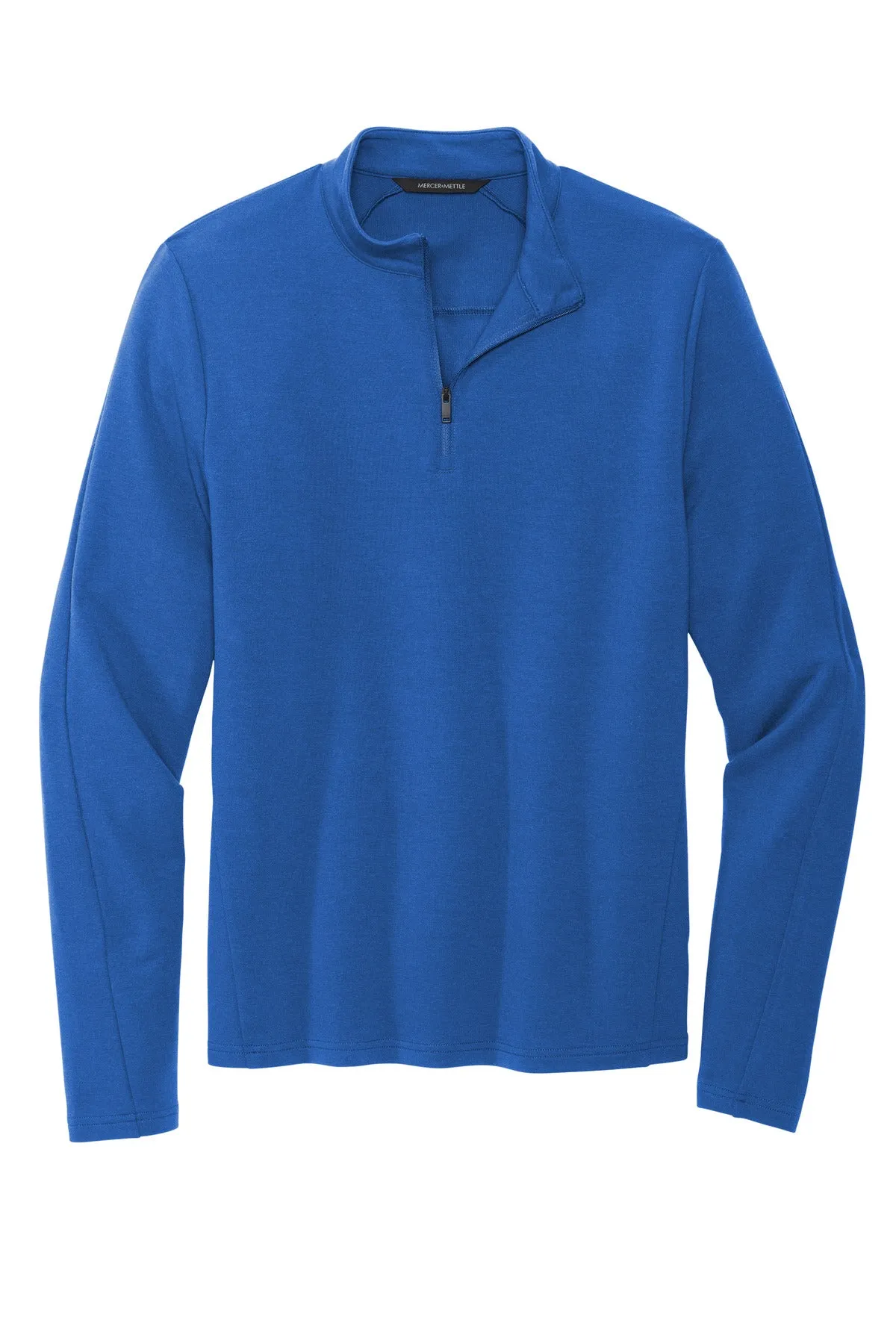 Mercer Mettle Stretch 1/4-Zip Pullover MM3010 Blue Note