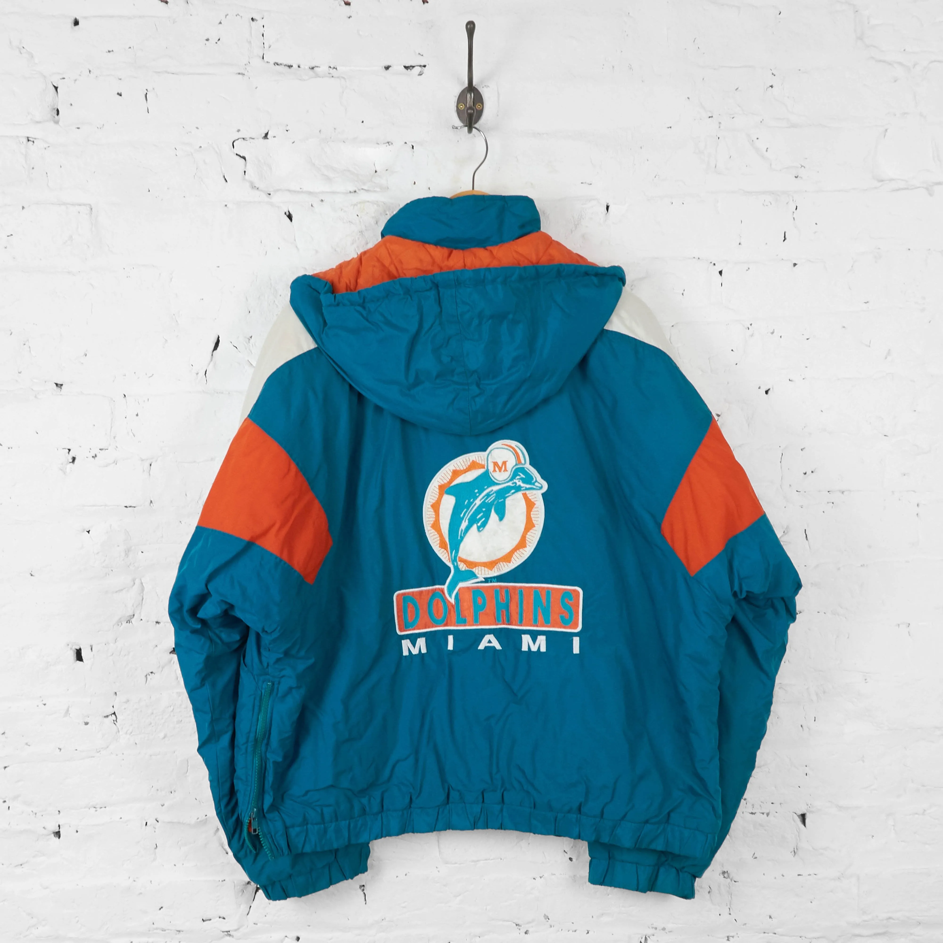 Miami Dolphins NFL American Football Jacket - Green - XL