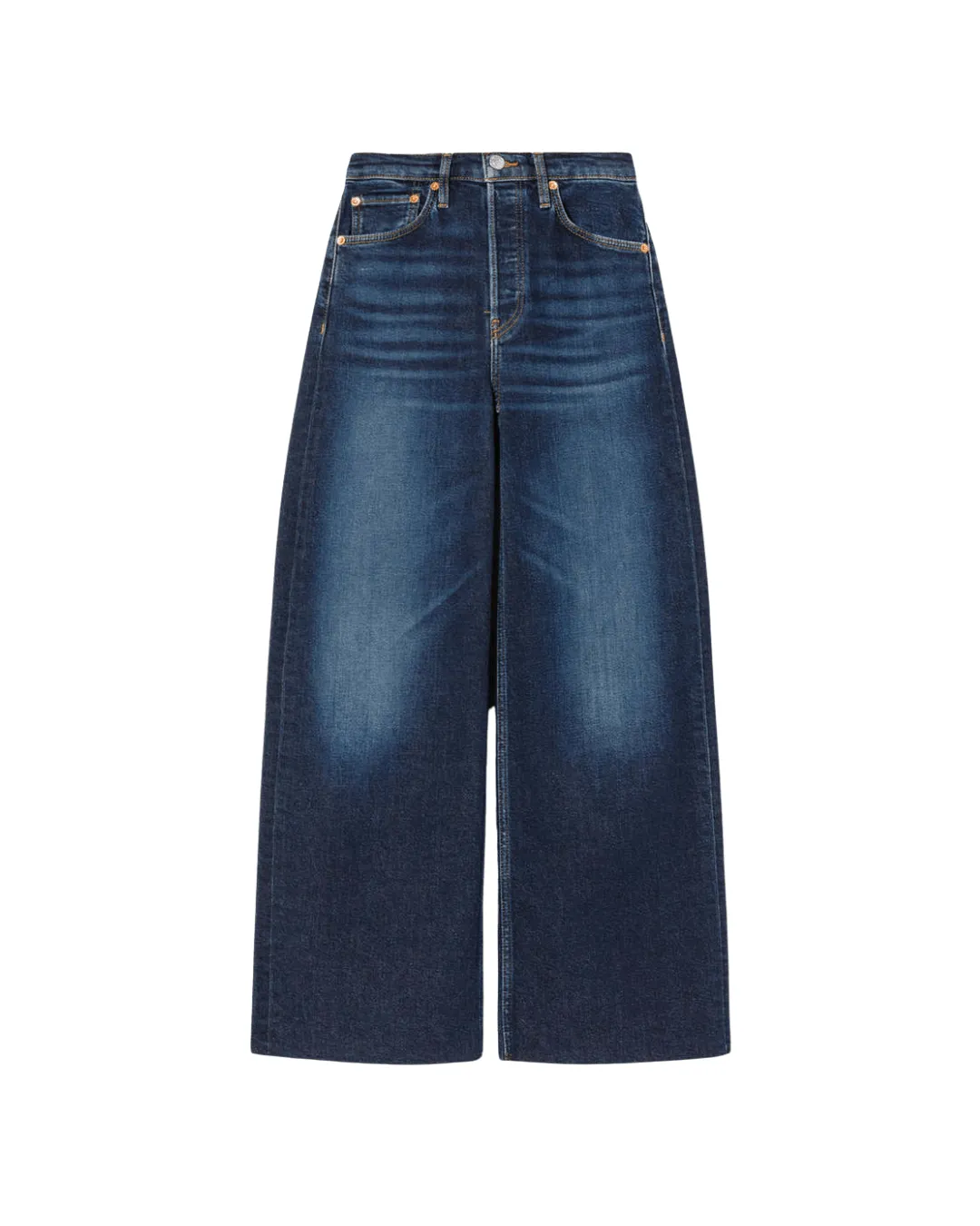 MID RISE WIDE LEG CROP