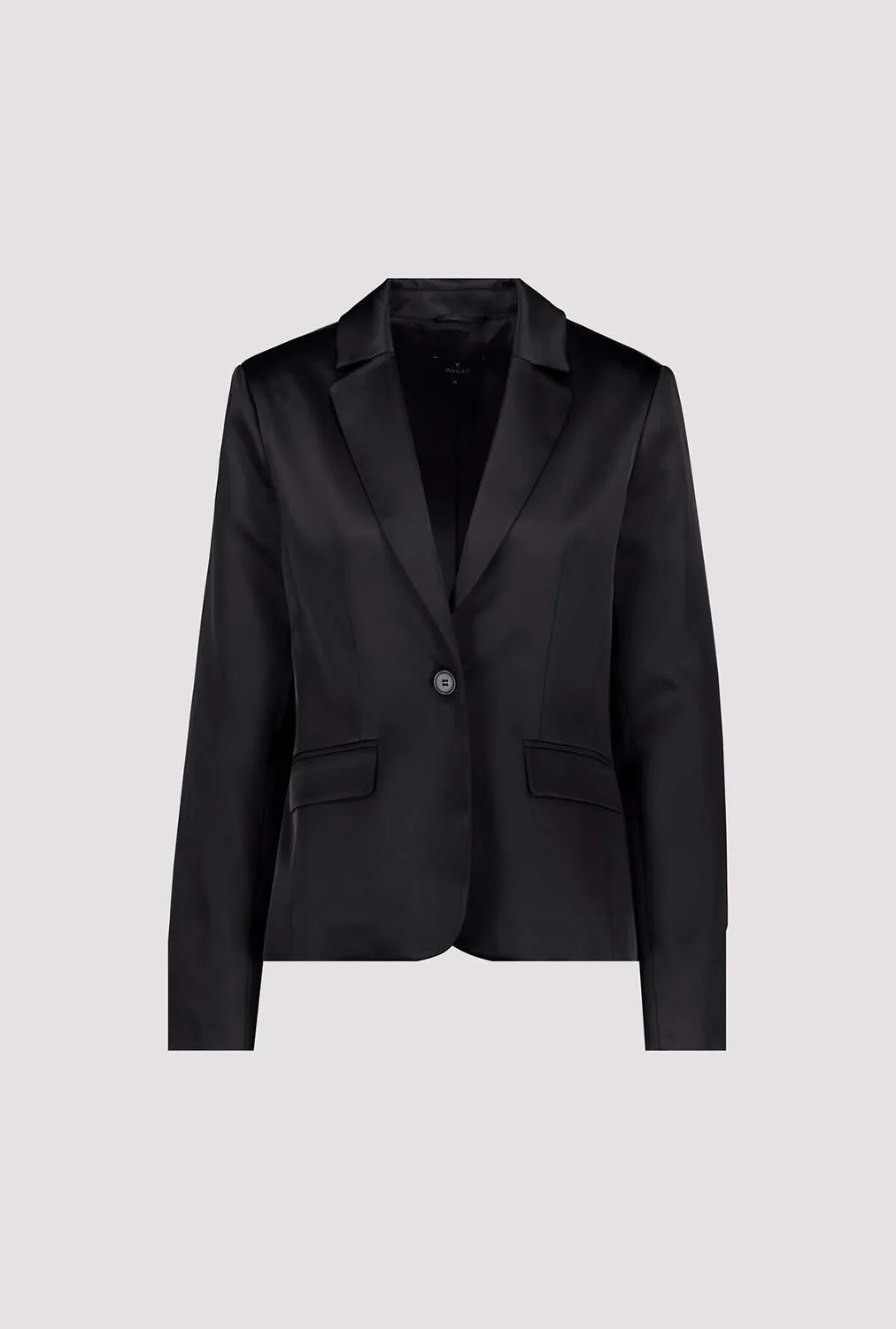 MONARI | SATIN BLAZER - BLACK 808476