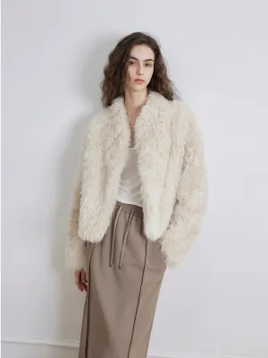 Morning Mist Fur Coat