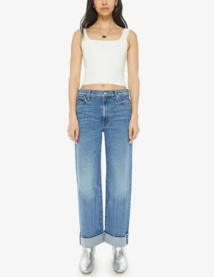 Mother The Dodger Flood Cuff Jeans - Toil and Trouble