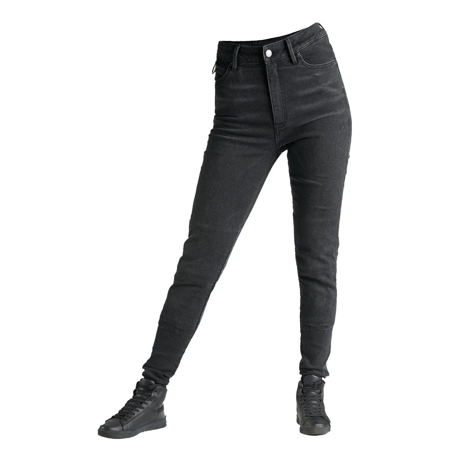 Motorcycle Jeans for Women - Black Skinny-Fit Cordura®, KUSARI COR 01