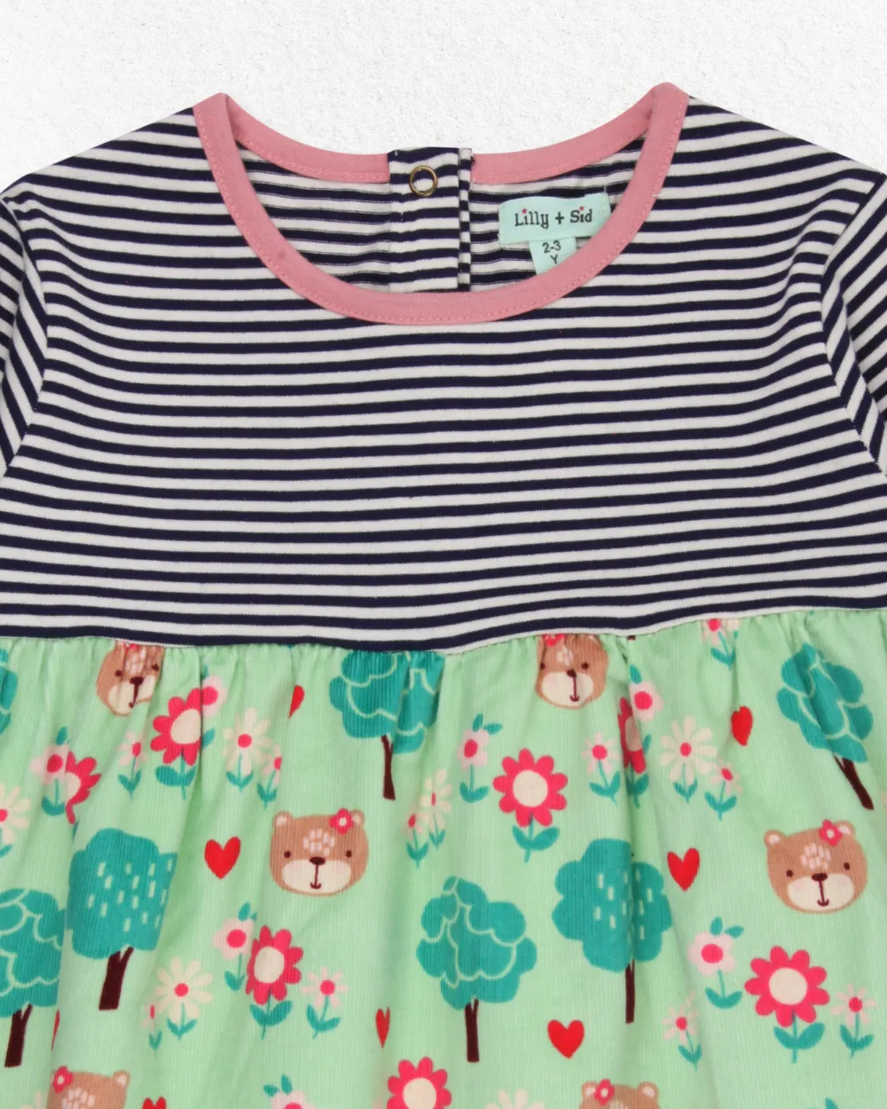 Multicoloured Lilly In Woodland Animal Print Dress