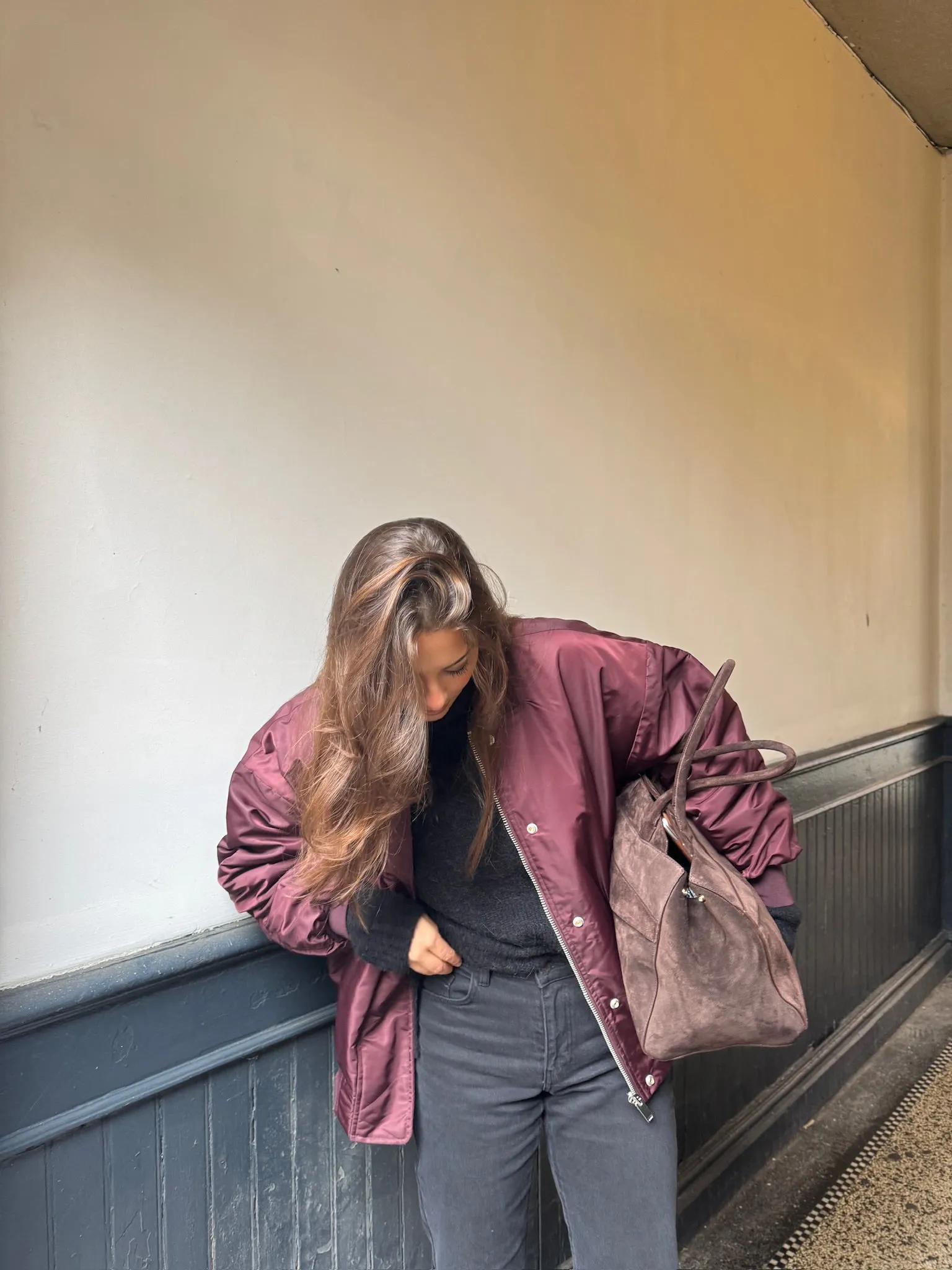My Essential Wardrobe - Bomber jacket - Fudge - Helga