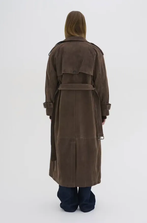 MY ESSENTIAL WARDROBE - Trench coat - Suede Delicioso - Tara