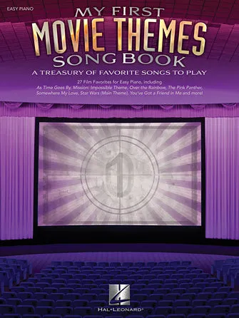 My First Movie Themes Song Book (Easy Piano)