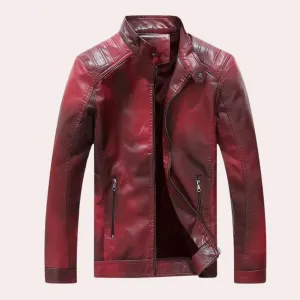 Nathaniel - timeless classic men's jacket with stand-up collar