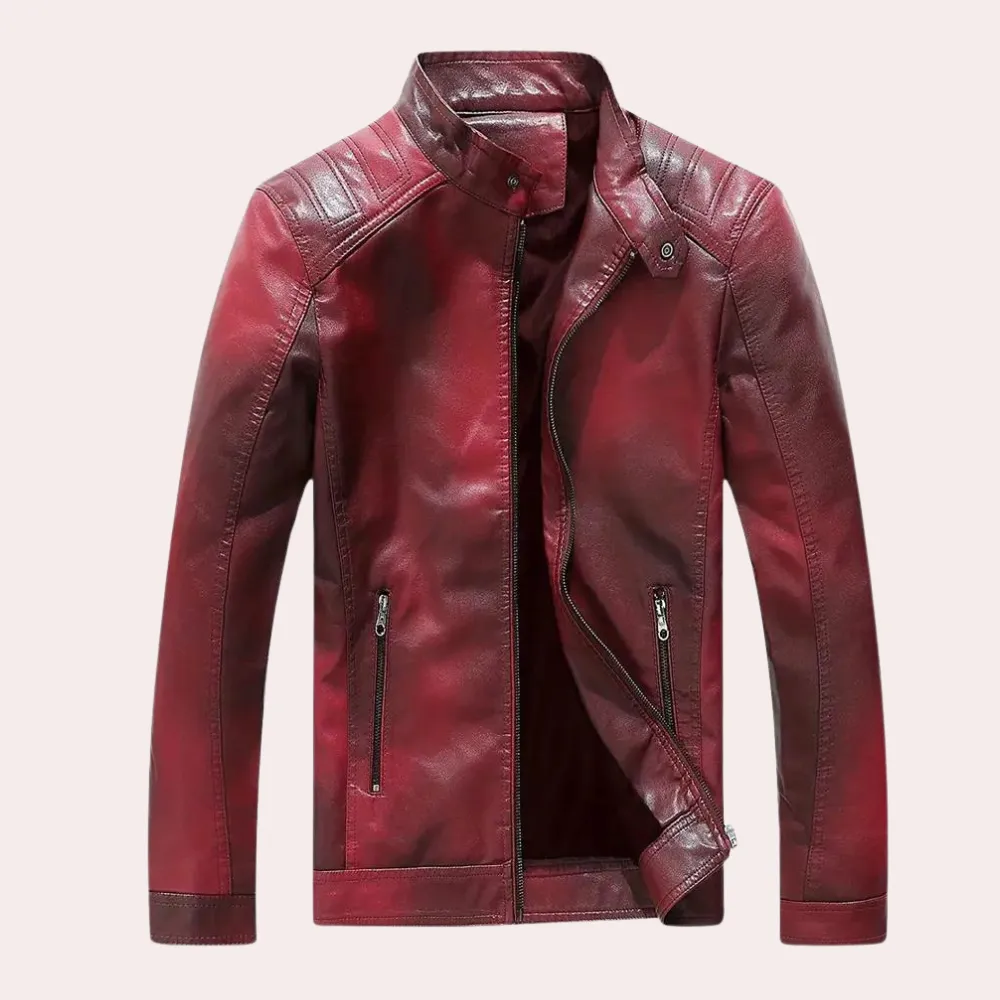 Nathaniel - timeless classic men's jacket with stand-up collar