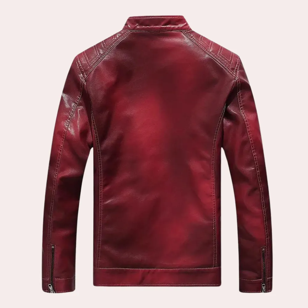 Nathaniel - timeless classic men's jacket with stand-up collar