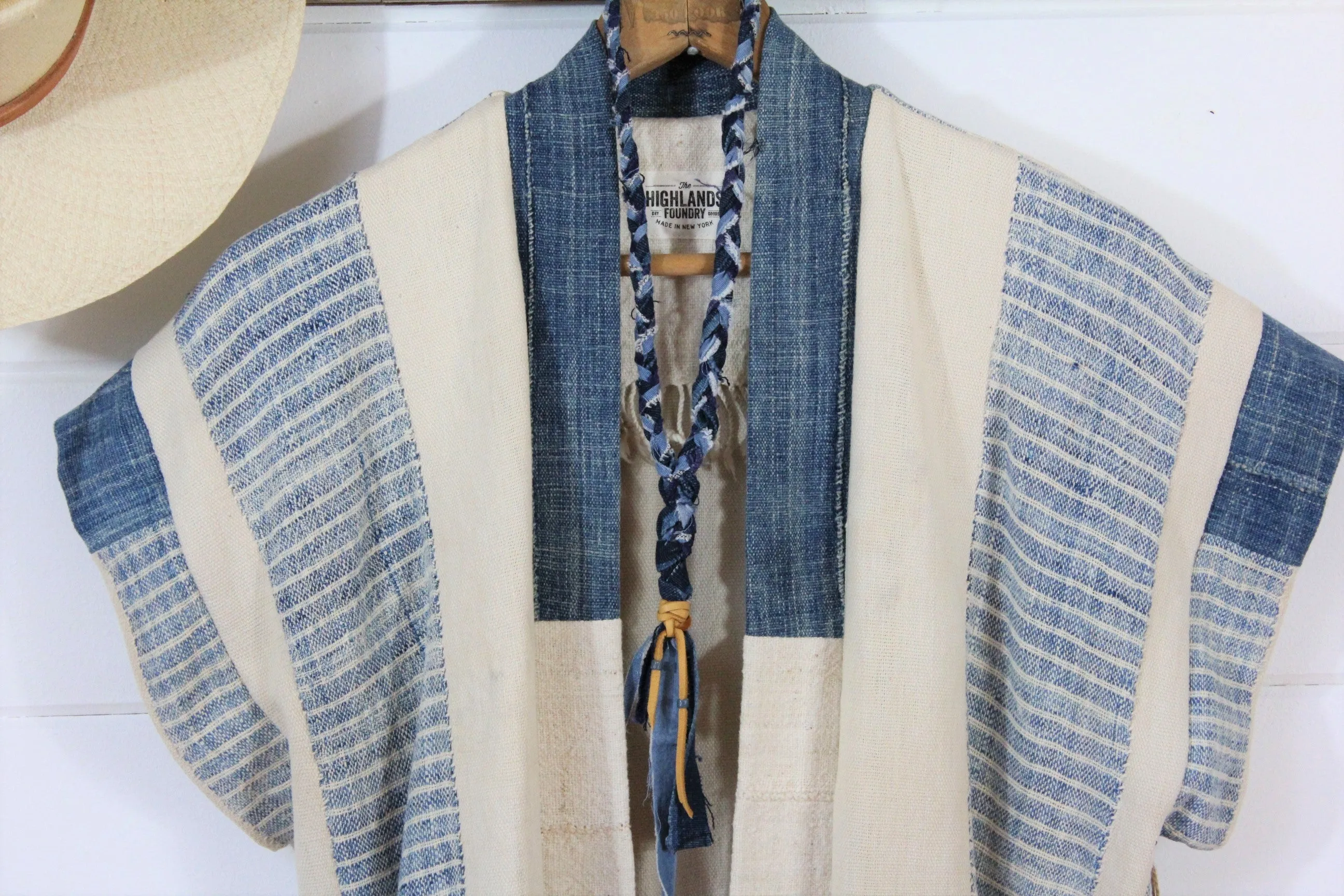Natural   Indigo Desert Vest