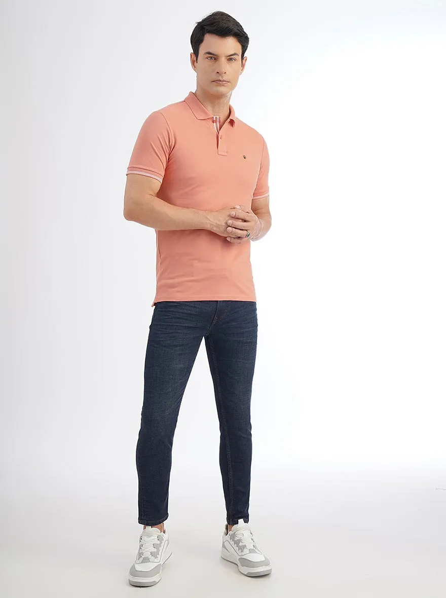 Navy Blue Washed Rider Fit Jeans | JadeBlue