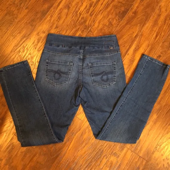 NEW JAG JEANS Pull On High Rise Slim Leg Blue Denim Jeggings Leggings Women’s 6