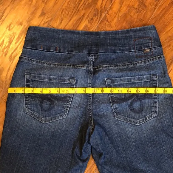 NEW JAG JEANS Pull On High Rise Slim Leg Blue Denim Jeggings Leggings Women’s 6