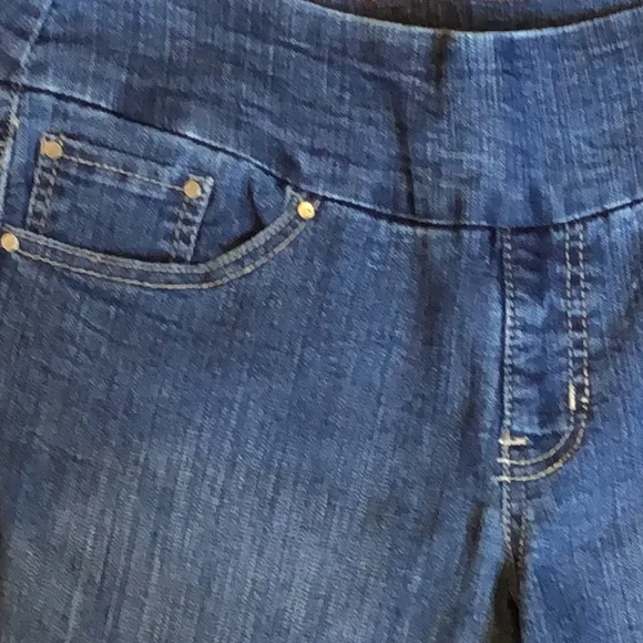 NEW JAG JEANS Pull On High Rise Slim Leg Blue Denim Jeggings Leggings Women’s 6