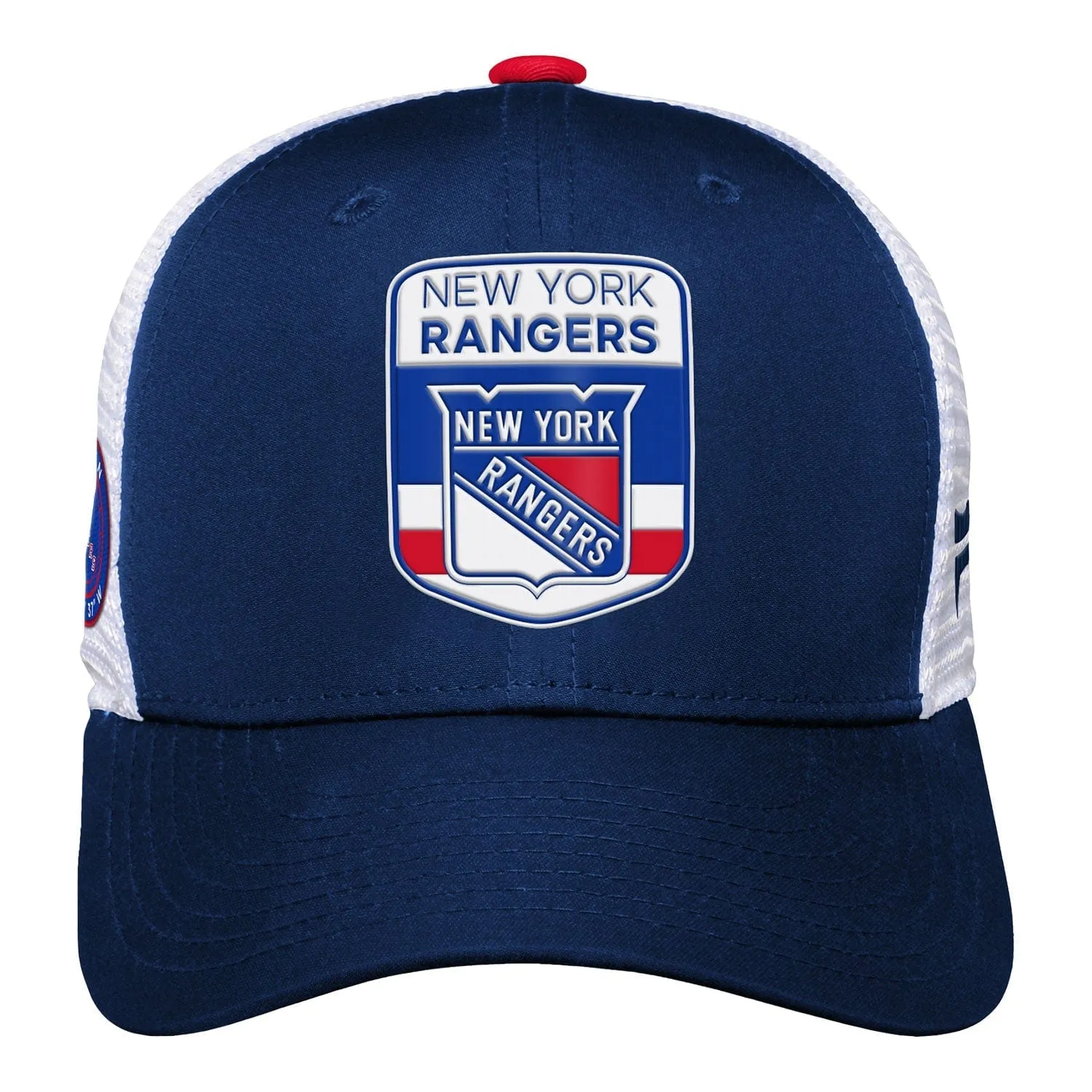 New York Rangers - Fanatics NHL Draft Structured Trucker Youth Hat