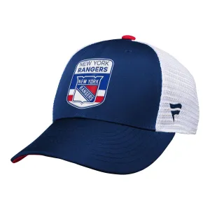 New York Rangers - Fanatics NHL Draft Structured Trucker Youth Hat